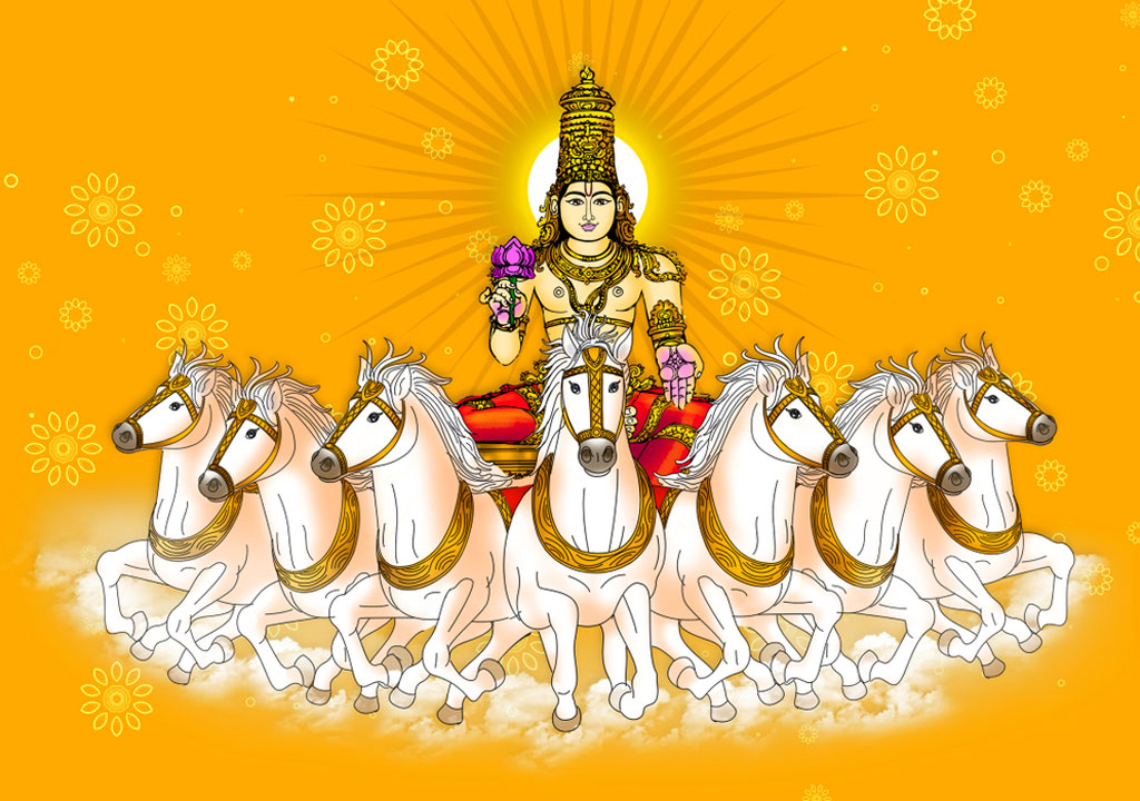 Surya - The sun in Vedic astrology