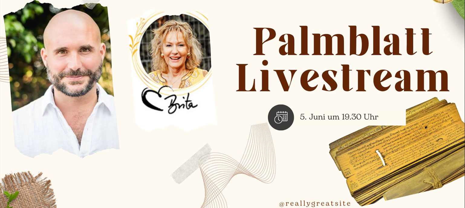 Livestream über die Palmblätter