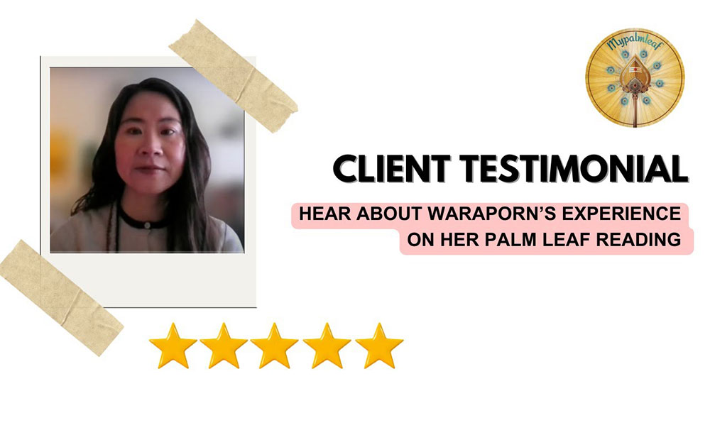Verified palm leaf reading customer testimonial 4