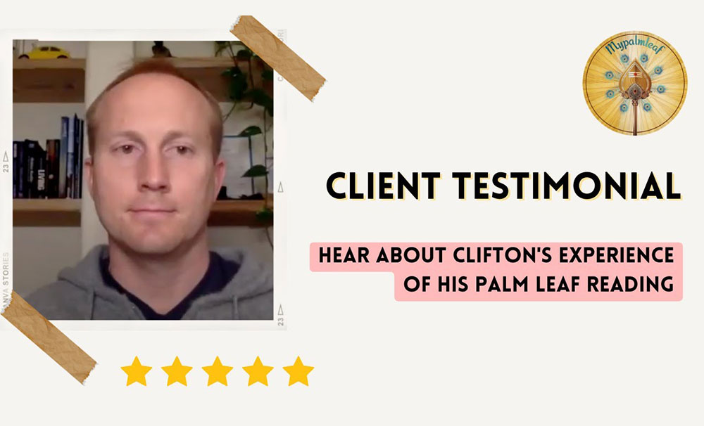 Verified palm leaf reading customer testimonial 6