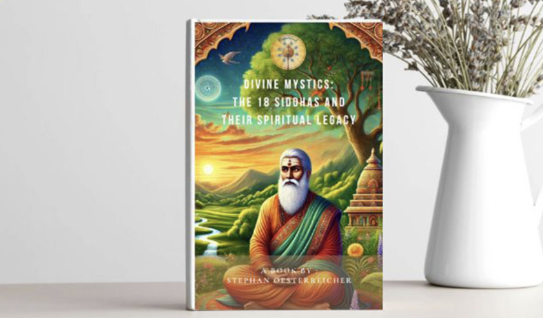 Book cover of 'Divine Mystics: The 18 Siddhas and Their Spiritual Legacy'