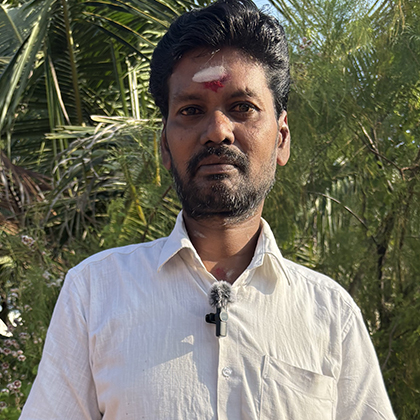 Swami Senthil, a Mypalmleaf team member