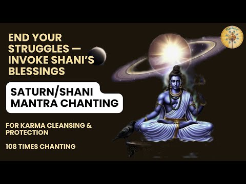 Video thumbnail: Saturn Shani mantra chanting for karma cleansing