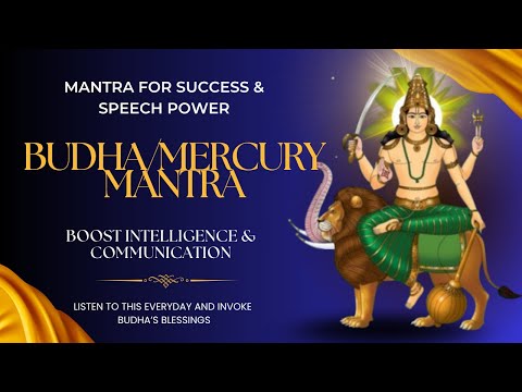 Video thumbnail: Budha Mercury mantra for intelligence and communication