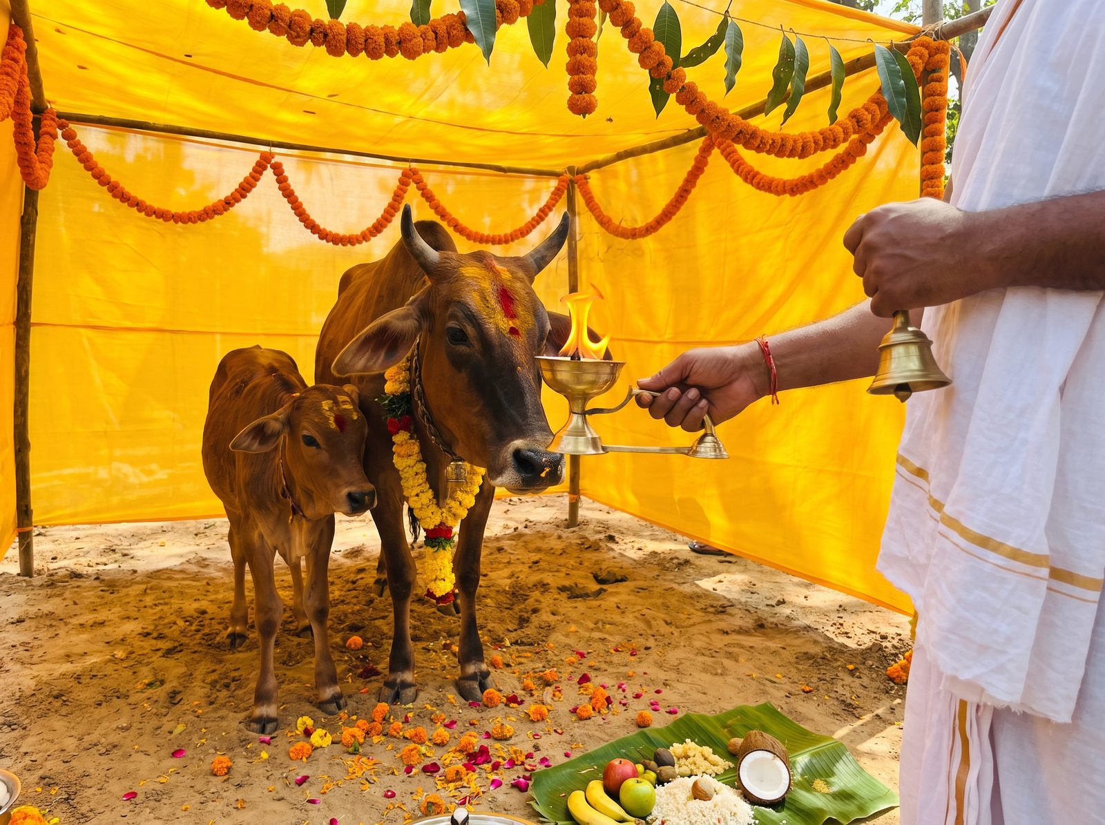 Gomatha Puja – Sacred Cow Worship